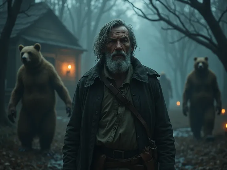 A man and his descendants are haunted by the ghosts of the bears and the villager