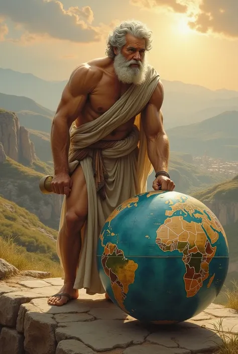 Archimedes moving the world 
