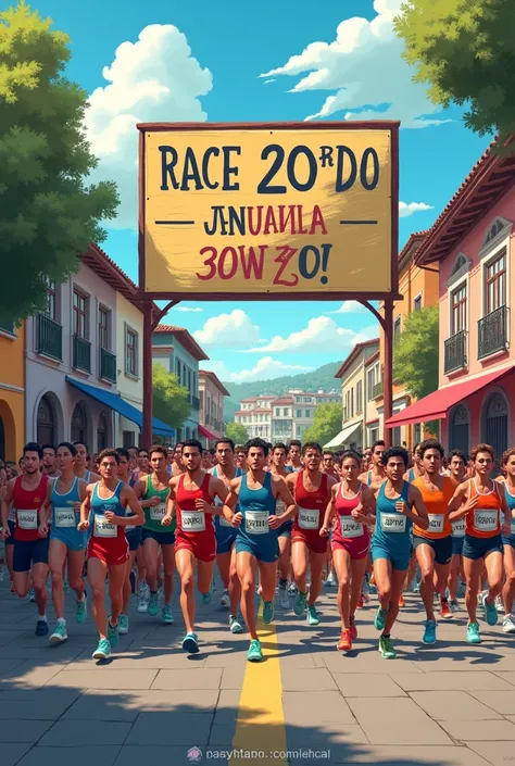 Roldanillo running race January 23
With a notice that says Roldanillo running race January 23