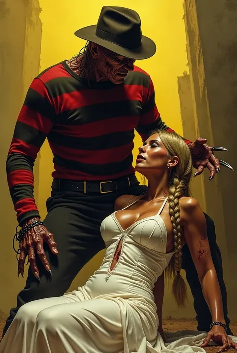 Freddy Krueger is a fictional character and the antagonist in the A Nightmare on Elm Street horror film franchise. The character was created by Wes Craven and first appeared in the 1984 film A Nightmare on Elm Street. In the franchise, Freddy is the spirit...