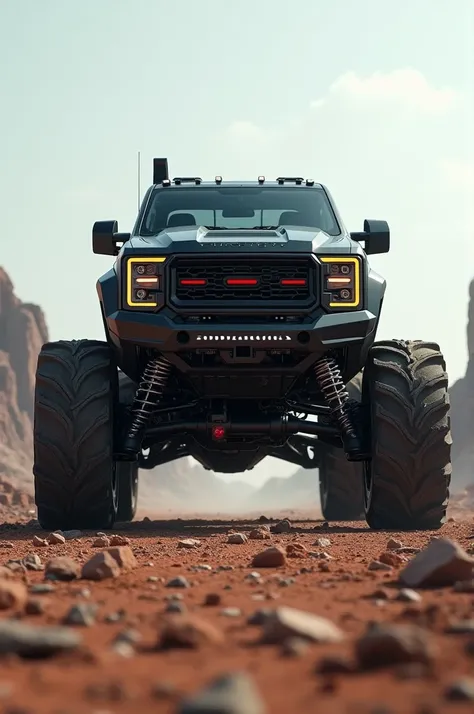 Monster style truck of the future 