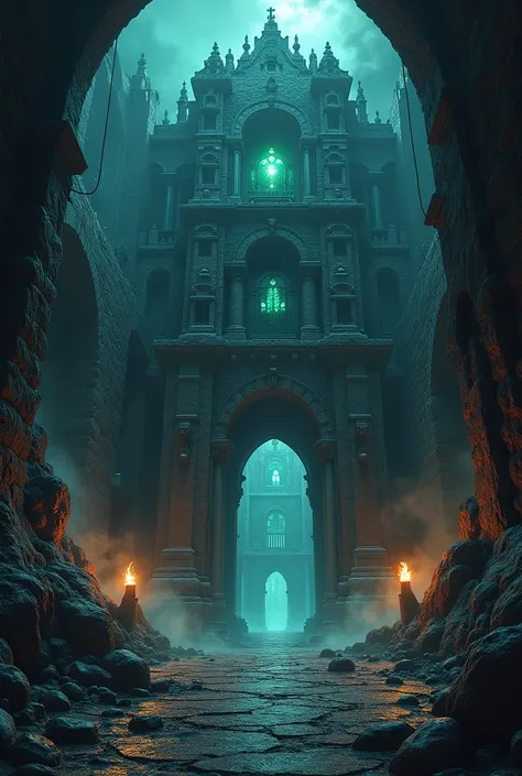 The Underworld Kingdom of Zorvath

The Underworld Kingdom of Zorvath is a vast and foreboding structure, hidden deep beneath the earths surface. Constructed from black stone and granite, this fortress is impenetrable, protected by powerful magic and terrif...