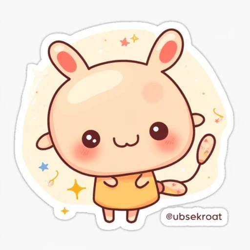 chibi kawaii sticker, {__random_waifu_xl__|__jumbo/creatures/adnd__|__jumbo/creatures/animals__|__rpg_character_m_sexy__|__fruit2__|__vegetable__|__sweets__}