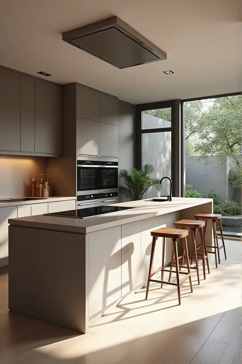 Create a modern kitchen 