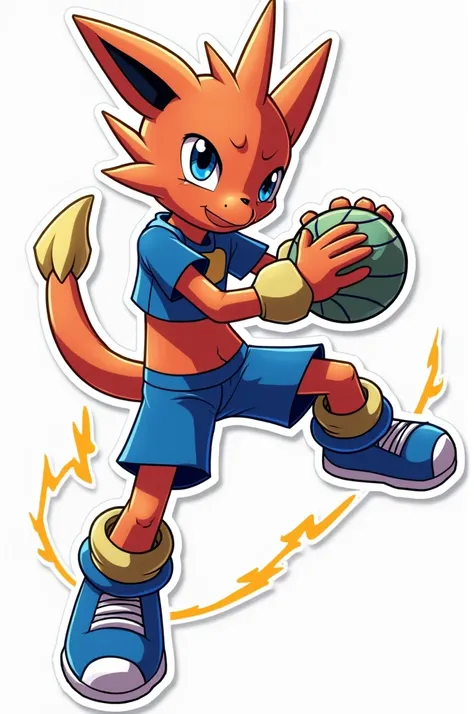 Digimon sport sticker image icon