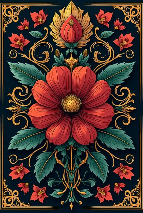  Create a coat of arms for a clan based on the flower of Cravina ,  keeping in mind that it is for a Victorian-era RPG , In 1842 ,  build on the characteristics below :

Masters of seduction and intrigue .  They completely dominate the brothels business -i...