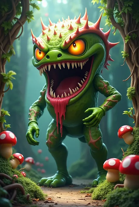 Mario bros carnivorous plant 
