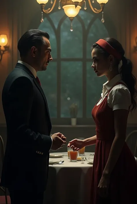 Alessandro Mafiosi and Amelia Waitress 
