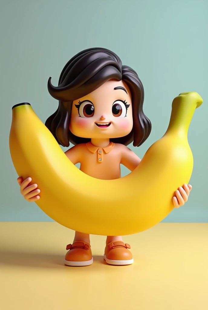 Roblox girl with big banana