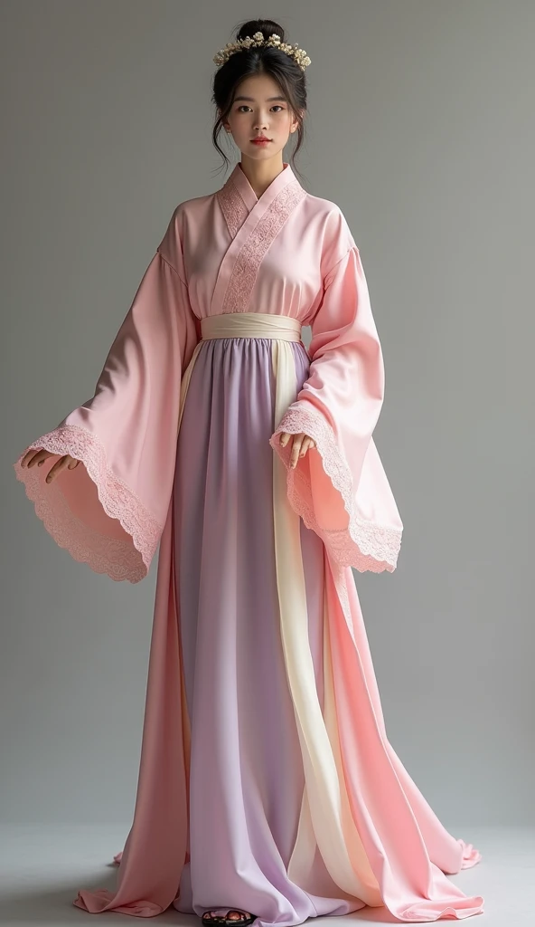 Classical women, aged 18-22
Clothing style: dignified and gentle, often wearing light pink, lavender, and beige. The clothing style is relatively simple, with long sleeves and large hems, matched with belts and small lace embroidery, reflecting a virtuous ...