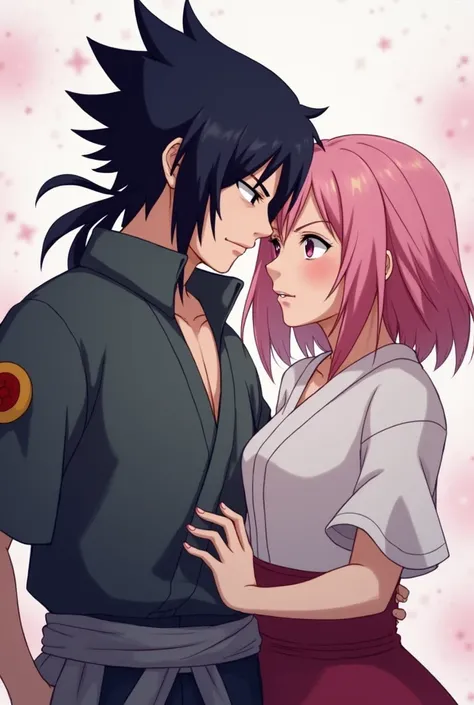 Sasuke and Sakura nsfw