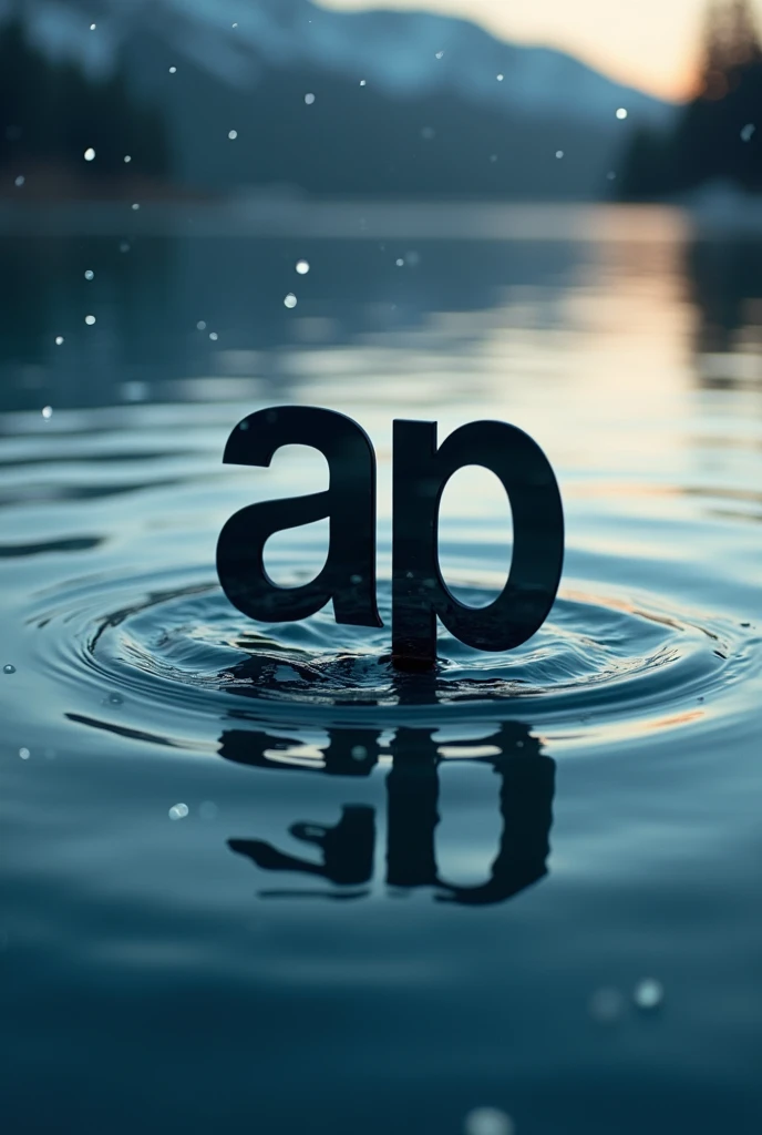 AP LOGO IN water