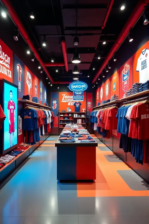 Create sports and Jersey store 
Store Name MOROX 