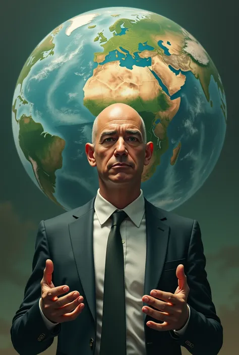 Jeff BEZOS who owns Amazon using the green washing method to cover the truth about the horrible impact they have on the ecology of the whole planet.
