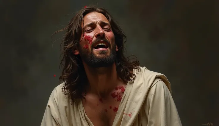 Jesus suffering 