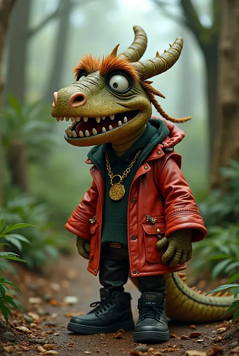 Hip hop hood parody to H.R. Pufnstuf, the stoner and always high mayor of living island, is an anthropomorphic dragon wit dreadlocks, diamond filled teeth and a rolex watch, that wears designer clothes with jordans. He must protect is friend Jimmy who wear...