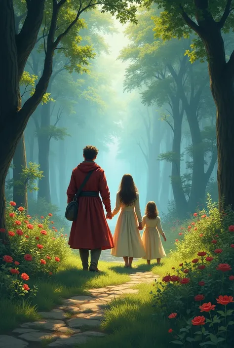 With Alaric leading the group, they set off on a journey through enchanted lands. Along the way, they encountered their first obstacle: a cursed meadow where flowers whispered doubts and fears. Cinderella began to feel unworthy of the mission, but Snow Whi...