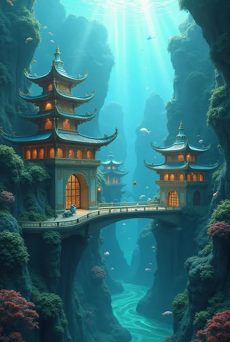 Undersea Chinese Palaces