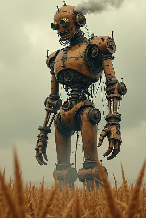 Steampunk scarecrow 