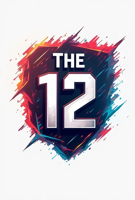  generates a 2d logo for a store that sells soccer jerseys called "The 12 "