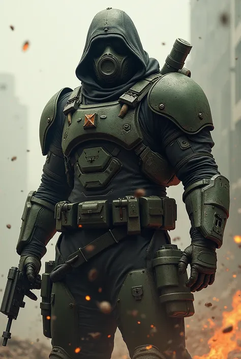 Blitzkrieg (Tactical Terrorist )

Appearance:  A tall, sturdy man with a gas mask ,  heavy armor and high-tech bombs attached to his belt .

 Abilities :  Specialist in explosives ,  sabotage and guerrilla tactics .  He likes to create chaos on a large sca...