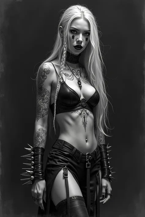 Line Art,monochrome,sketch,Pencil drawing,traditional media , ((full-lenght body shot:1.5)) , sketches on workbook paper.  highest quality , masterpiece , violence black metal photography , Very Smooth and Beautiful , very detailed , CG , solid black backd...