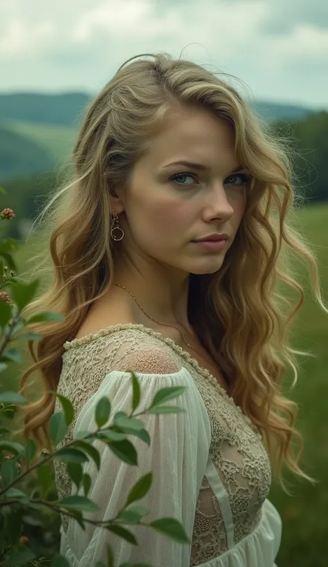 Photos of a young s Taylor Swift and footage of Pennsylvania countryside