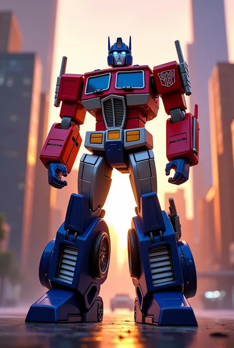 Pixar Animation optimus prime 