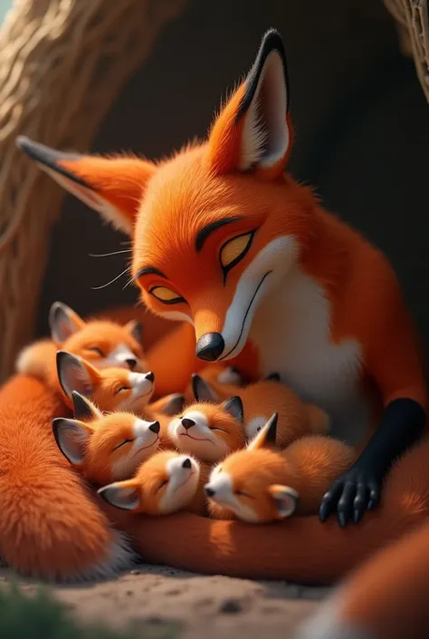 nick wilde gives birth to 10 babies