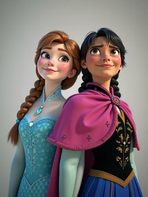 Create a Pixar-style animation similar to Disneys Frozen for 17 and 18 year olds