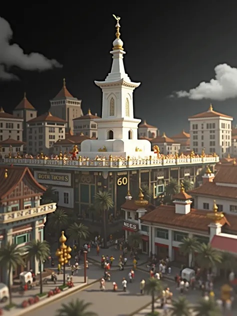 Create 3D Animations With Cool Jogja Tugu Vibes