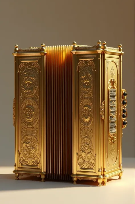 Golden accordion