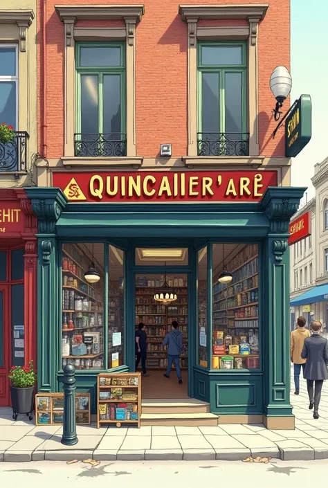 Une image pour la quincaillerie en dessin