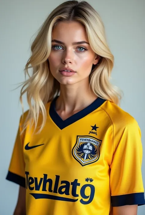 Dove Cameron with Fenerbahçe jersey
