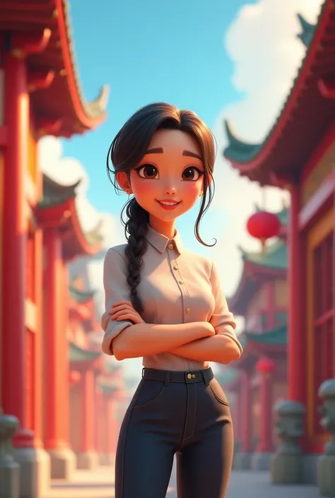 female translator for Chinese series cartoon 
