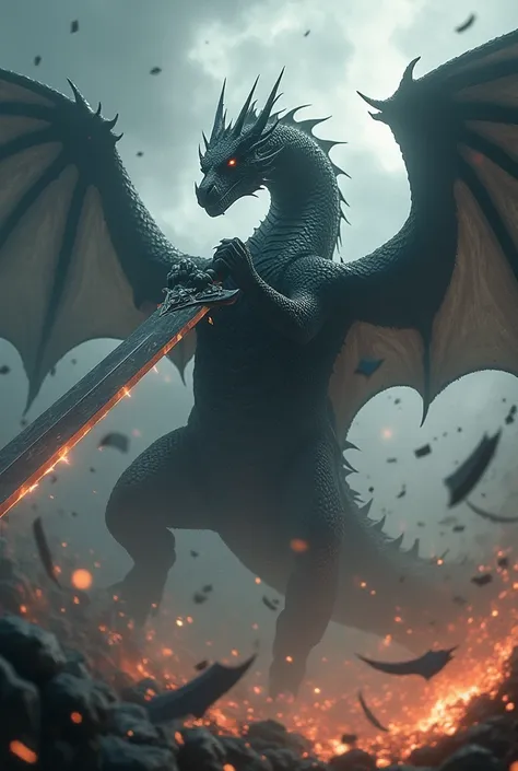 Black Dragon Sword
Swords fly to the sky