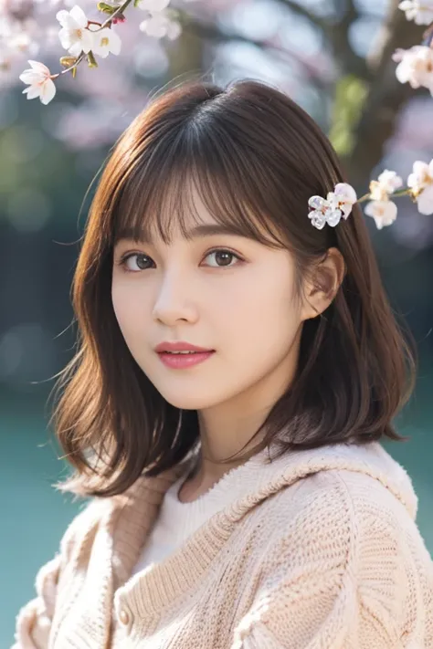 41
(          Short bob fluffy waves     :1.23),                            1 girl, Alone,       , 8K images、Chest, bangs,   Abdominal brown hair  , Thin Nose、Moisturizing lips 、24 years old、 164 cm、    big eyes、Droopy eyes、 Teal Eyelids、                  ...