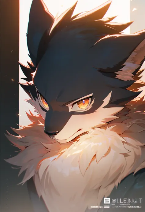 furry, cute face,  ambient light, ultra detailed fur, volumetric light,