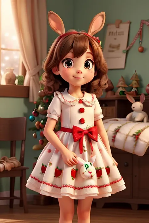 Bunny dress christmas 