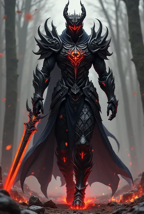 **(( CREATE THE IMAGE OF THE CHARACTER WALKING))**  Armor Design :

 Main Armor :  A black obsidian armor ,  She It can expand and retreat at the will of Kamen Raider Xandoré ,  The eyes glow with a blood-red hue .  represent the light of divine wrath that...