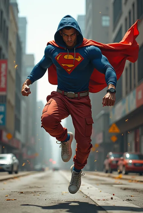 Superman + Street dancer fusion 