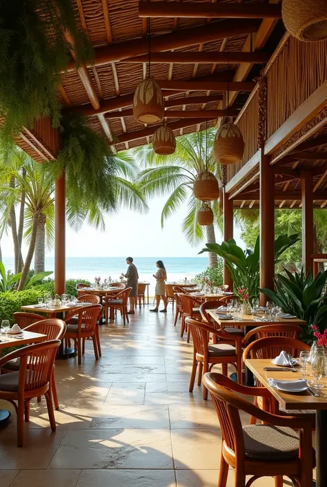 A coconut restaurant