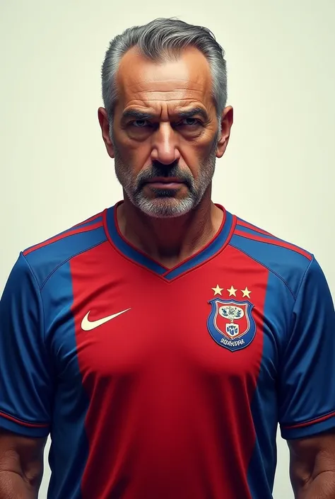 Aziz Yıldırım with trabzonspor jersey
