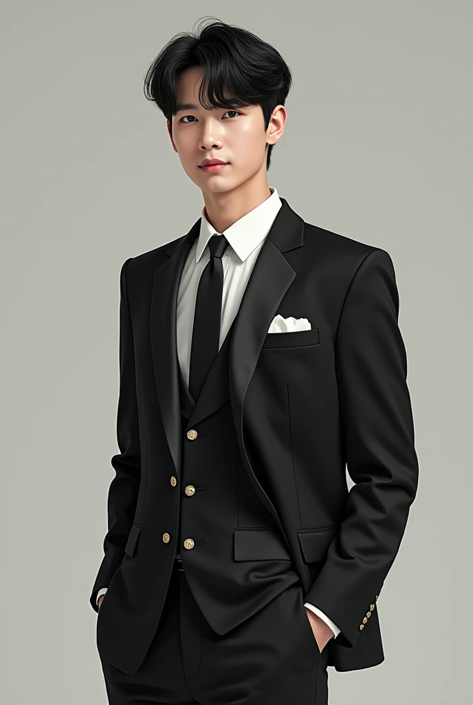 Jungkook with wedding suit