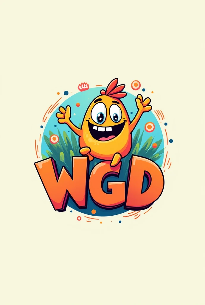 logo WGD studio cartoon