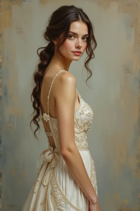 Make a woman painted