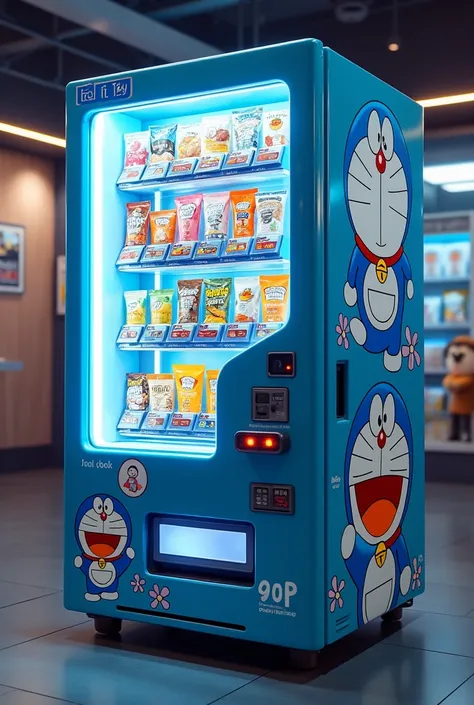 Doraemon vending machine There is a selection screen 