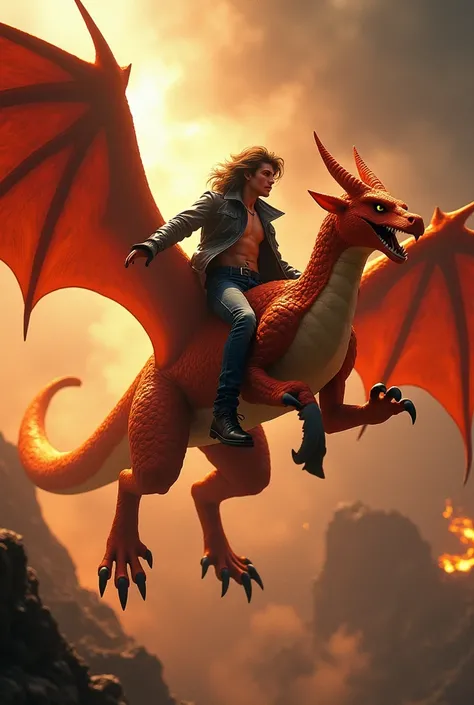 Johnny Hallyday on Charizard