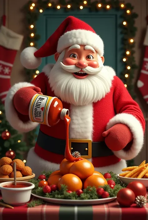 Heinz sauce Christmas advertising 