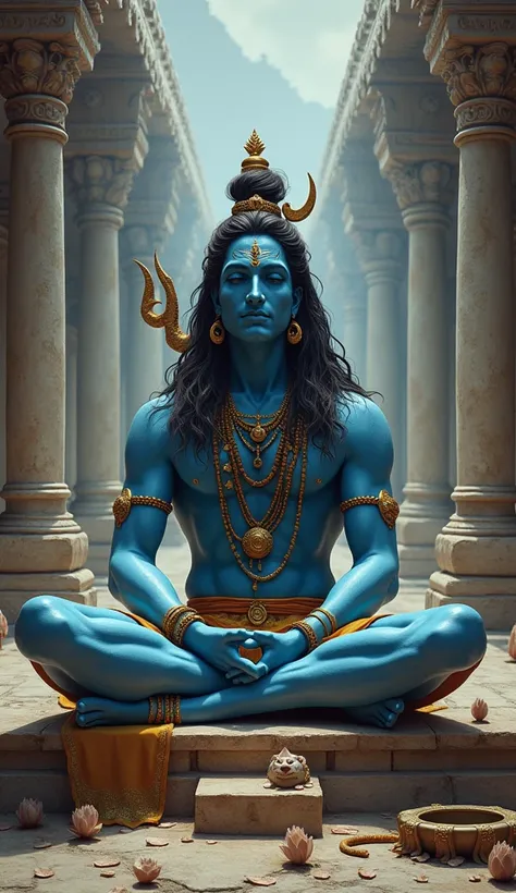 God shiva🕉️🌙🐂🪘🛕
